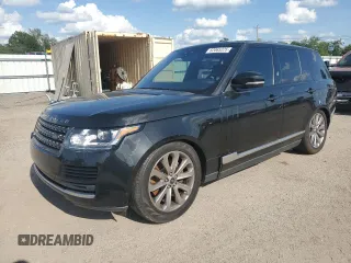 2017 Land Rover Range Rover with VIN SALGR2FK7HA325980, listed as a Copart auction lot 62065225 with 95,284 mi miles and Clean title. Bid and sale history available at DreamBid. Image 1.
