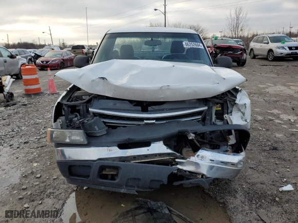 2006 Chevrolet Silverado 1500 Work Truck with VIN 3GCEC14X96G160599, listed as a Copart auction lot 86252604 with 0 mi miles and Salvage Title. Bid and sale history available at carsss.com. Image 5.