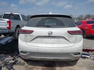 2023 Buick Envision Essence with VIN LRBFZPR41PD205116, listed as a IAAI auction lot 41744379 with 5,348 mi miles. Bid and sale history available at carsss.com. Image 16.