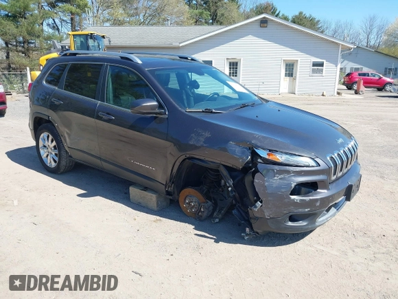 2014 Jeep Cherokee Limited with VIN 1C4PJMDSXEW309171, listed as a IAAI auction lot 42038729 with 74,973 mi miles. Bid and sale history available at carsss.com. Image 1.