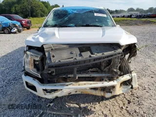 2020 Ford F-150 XL with VIN 1FTEW1CB4LKD41983, listed as a Copart auction lot 57474095 with 128,360 mi miles and Salvage title. Bid and sale history available at DreamBid. Image 5.