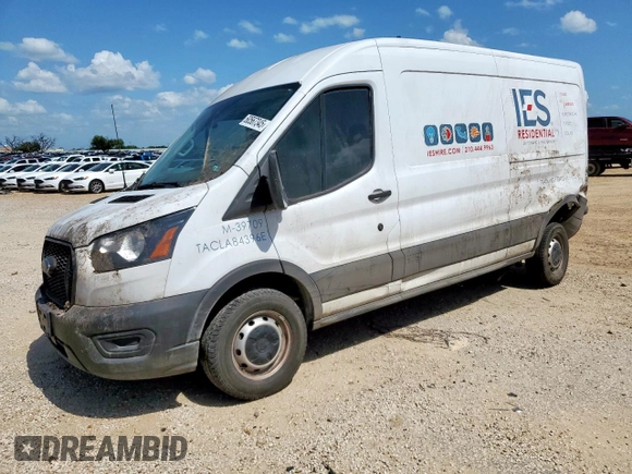2023 Ford Transit Cargo с VIN 1FTYE1C80PKA80765, выставлен на аукционе Copart как лот 60567345 с пробегом 24 043 миль миль и Чистый • Clean title. История ставок и продаж доступна на DreamBid. Изображение 1.
