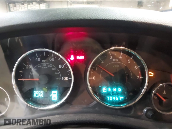 2017 Jeep Wrangler Unlimited Sport with VIN 1C4BJWDG4HL701067, listed as a IAAI auction lot 42412468 with 70,457 mi miles and . Bid and sale history available at DreamBid. Image 7.