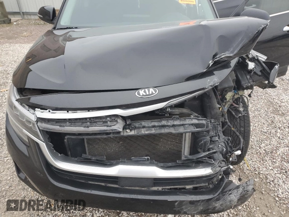 2021 Kia Seltos SX with VIN KNDETCA25M7110053, listed as a Copart auction lot 85550004 with 0 mi miles and Salvage Title. Bid and sale history available at carsss.com. Image 13.