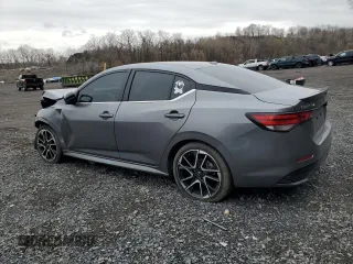 2024 Nissan Sentra SR with VIN 3N1AB8DVXRY276209, listed as a Copart auction lot 52250895 with 25,418 mi miles and Salvage Title. Bid and sale history available at carsss.com. Image 2.