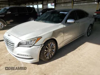 2016 Hyundai Genesis 3.8L with VIN KMHGN4JE1GU108921, listed as a Copart auction lot 51988675 with 181,206 mi miles and Clean Title. Bid and sale history available at carsss.com. Image 1.
