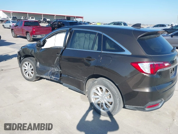 2017 Acura RDX with VIN 5J8TB3H3XHL015642, listed as a IAAI auction lot 41155240 with 1 mi miles. Bid and sale history available at carsss.com. Image 3.