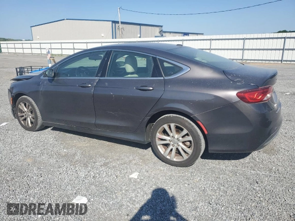 2015 Chrysler 200 Limited with VIN 1C3CCCAB9FN747683, listed as a Copart auction lot 54752485 with 187,495 mi miles and Salvage Title. Bid and sale history available at carsss.com. Image 2.