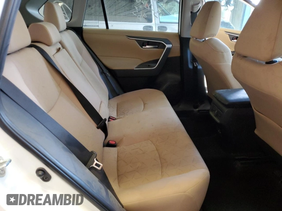 2022 Toyota RAV4 XLE with VIN 2T3W1RFV3NC192260, listed as a Copart auction lot 55153925 with 42,401 mi miles and Salvage title. Bid and sale history available at DreamBid. Image 11.