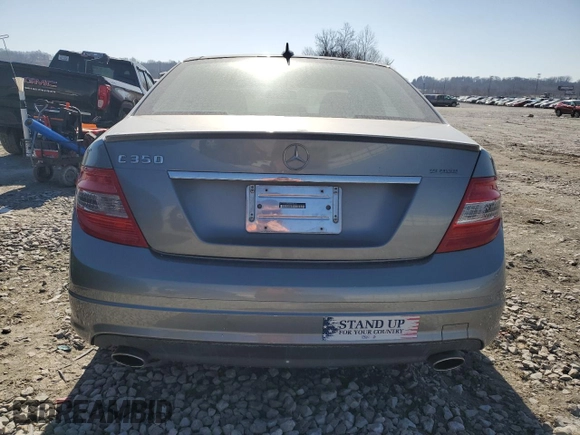 2008 Mercedes-Benz C 350 Sport with VIN WDDGF56X88F105494, listed as a Copart auction lot 48422025 with 50,437 mi miles and Salvage Title. Bid and sale history available at DreamBid. Image 6.