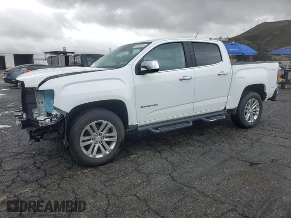 2016 GMC Canyon 4WD SLT z VIN 1GTG6DE35G1108626, wystawiony jako Copart lot #55215195 z przebiegiem 112 180 mil mil oraz Szkody całkowita. Historia ofert i sprzedaży dostępna na DreamBid. Obrazek 1.