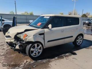 2010 Kia Soul + with VIN KNDJT2A29A7027200, listed as a Copart auction lot 53189315 with 0 mi miles and Salvage Title. Bid and sale history available at carsss.com. Image 1.
