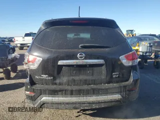 2013 Nissan Pathfinder Platinum with VIN 5N1AR2MMXDC646357, listed as a Copart auction lot 43023005 with 101,309 mi miles and Salvage Title. Bid and sale history available at carsss.com. Image 6.