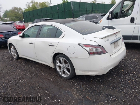 2012 Nissan Maxima S z VIN 1N4AA5APXCC811579, wystawiony jako IAAI lot #42194242 z przebiegiem Nie podano mil oraz . Historia ofert i sprzedaży dostępna na DreamBid. Obrazek 3.