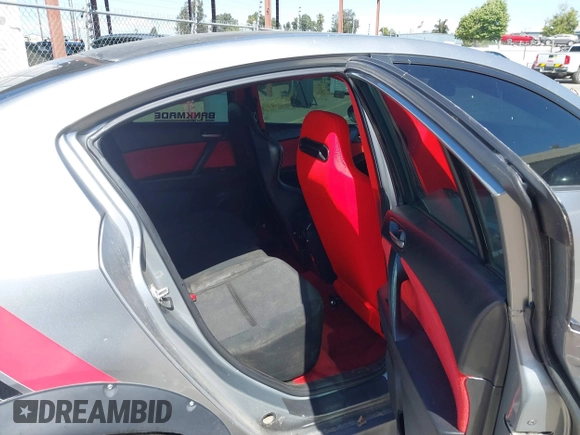 2013 Mazda 3 i SV with VIN JM1BL1TG9D1765030, listed as a IAAI auction lot 42110584 with 143,723 mi miles. Bid and sale history available at carsss.com. Image 8.