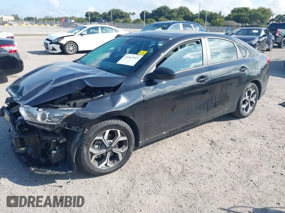 2021 Kia Forte FE z VIN 3KPF24AD6ME390032, wystawiony jako IAAI lot #41467915 z przebiegiem 43 654 mil mil oraz . Historia ofert i sprzedaży dostępna na DreamBid. Obrazek 2.