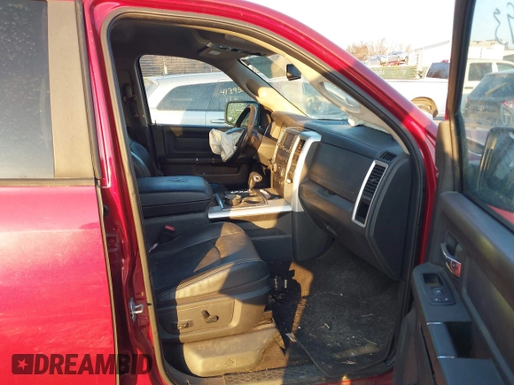 2012 Ram 1500 Sport with VIN 1C6RD7MT1CS225018, listed as a IAAI auction lot 41418493 with 141,526 mi miles. Bid and sale history available at carsss.com. Image 5.