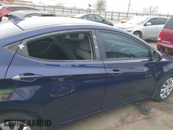 2013 Hyundai Elantra GLS z VIN 5NPDH4AE7DH161174, wystawiony jako IAAI lot #41785607 z przebiegiem 166 483 mil mil oraz . Historia ofert i sprzedaży dostępna na DreamBid. Obrazek 13.