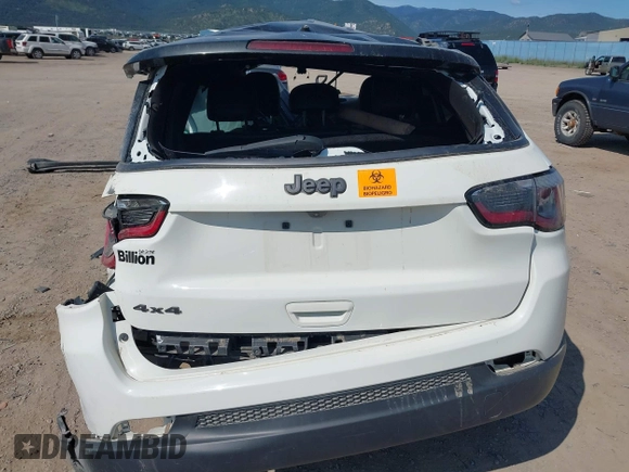 2020 Jeep Compass Limited с VIN 3C4NJDCB1LT137611, выставлен на аукционе IAAI как лот 42389799 с пробегом Не указан миль и . История ставок и продаж доступна на DreamBid. Изображение 16.