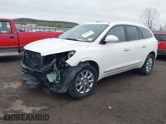 2014 Buick Enclave Premium with VIN 5GAKRCKD4EJ202410, listed as a IAAI auction lot 41908629 with 144,957 mi miles. Bid and sale history available at carsss.com. Image 20.