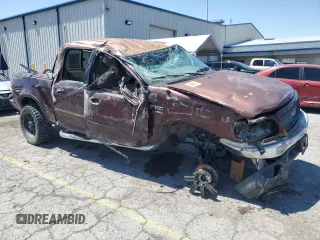 2001 Ford F-150 XLT with VIN 1FTRW08L31KE43205, listed as a Copart auction lot 56141495 with Not provided miles and Non repairable. Bid and sale history available at DreamBid. Image 4.