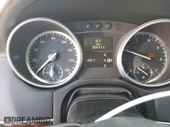 2011 Mercedes-Benz GL-Class GL 450 with VIN 4JGBF7BE3BA627146, listed as a Copart auction lot 52482745 with 309,711 mi miles and Salvage Title. Bid and sale history available at carsss.com. Image 9.