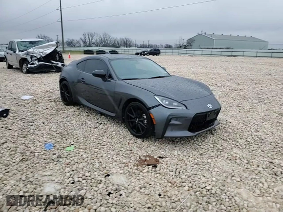 2023 Toyota GR86 Premium with VIN JF1ZNBE12P9766619, listed as a Copart auction lot 44606245 with 6,434 mi miles and Salvage Title. Bid and sale history available at carsss.com. Image 10.