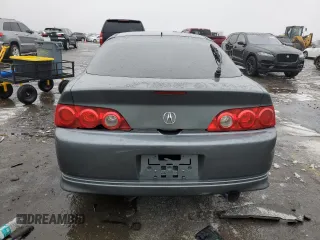 2006 Acura RSX with VIN JH4DC53826S018499, listed as a Copart auction lot 44293795 with 107,783 mi miles and Salvage title. Bid and sale history available at DreamBid. Image 6.