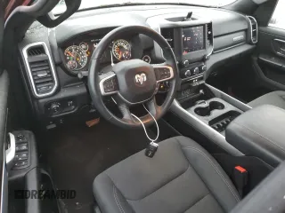 2022 Ram 1500 Big Horn with VIN 1C6SRFBT7NN432367, listed as a Copart auction lot 79211144 with 38,915 mi miles and Salvage title. Bid and sale history available at DreamBid. Image 8.