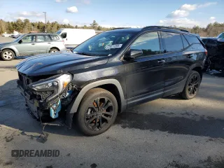 2019 GMC Terrain SLE with VIN 3GKALTEX8KL298018, listed as a Copart auction lot 41871205 with 76,169 mi miles and Salvage Title. Bid and sale history available at carsss.com. Image 1.