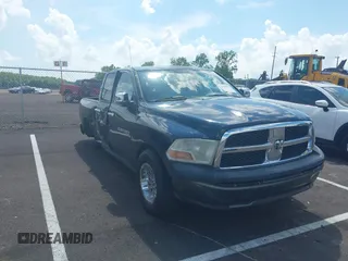 2011 Ram 1500 ST with VIN 1D7RB1GK2BS526237, listed as a IAAI auction lot 42705750 with 196,958 mi miles and . Bid and sale history available at DreamBid. Image 1.