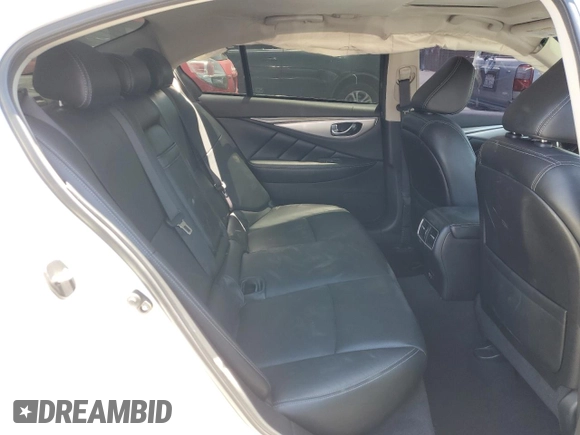 2022 Infiniti Q50 Luxe with VIN JN1EV7BP0NM310310, listed as a Copart auction lot 60804715 with 54,424 mi miles and Salvage title. Bid and sale history available at DreamBid. Image 10.