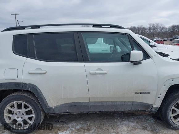 2020 Jeep Renegade Latitude with VIN ZACNJBBB7LPL57524, listed as a IAAI auction lot 41639559 with 126,742 mi miles. Bid and sale history available at carsss.com. Image 13.