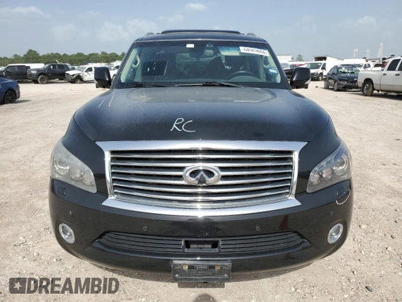 2014 Infiniti QX80 with VIN JN8AZ2NC4E9351199, listed as a Copart auction lot 64503604 with 149,317 mi miles and Salvage Title. Bid and sale history available at carsss.com. Image 5.