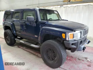 2007 Hummer H3 SUV with VIN 5GTDN13E478117021, listed as a Copart auction lot 75797694 with 157,256 mi miles and Salvage Title. Bid and sale history available at carsss.com. Image 4.