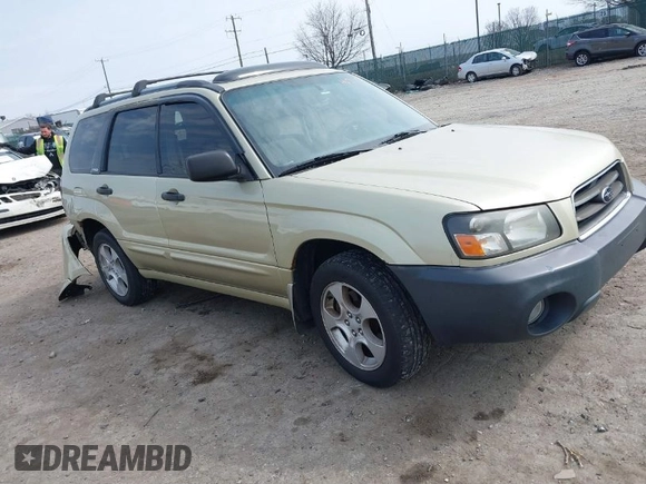 2003 Subaru Forester XS with VIN JF1SG65673H761883, listed as a IAAI auction lot 41775424 with 167,500 mi miles. Bid and sale history available at carsss.com. Image 1.