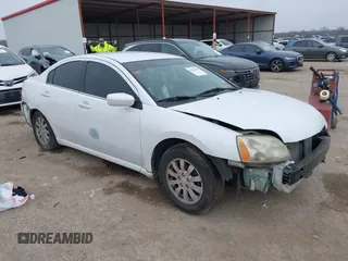 2012 Mitsubishi Galant ES with VIN 4A32B3FF6CE016336, listed as a IAAI auction lot 41487479 with 255,055 mi miles. Bid and sale history available at carsss.com. Image 1.
