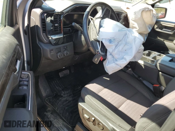 2022 Chevrolet Silverado 1500 LT with VIN 1GCPACED7NZ553997, listed as a Copart auction lot 49287165 with 0 mi miles and Salvage Title. Bid and sale history available at carsss.com. Image 8.