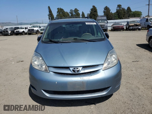 2008 Toyota Sienna CE with VIN 5TDZK23C18S119333, listed as a Copart auction lot 55500335 with 240,065 mi miles and Clean Title. Bid and sale history available at carsss.com. Image 5.