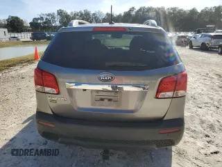 2012 Kia Sorento LX with VIN 5XYKT3A6XCG193485, listed as a Copart auction lot 80695053 with Not Provided miles and Salvage Title. Bid and sale history available at DreamBid. Image 6.