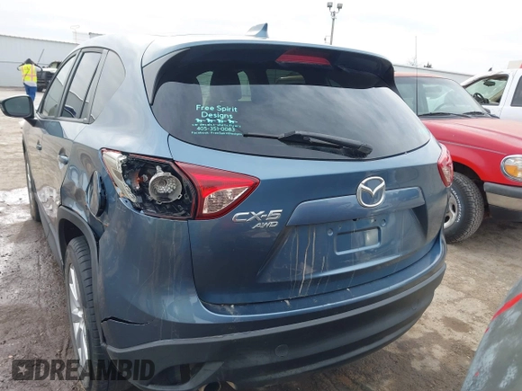 2014 Mazda CX-5 Grand Touring with VIN JM3KE4DYXE0403192, listed as a IAAI auction lot 41828016 with 156,270 mi miles and . Bid and sale history available at carsss.com. Image 16.