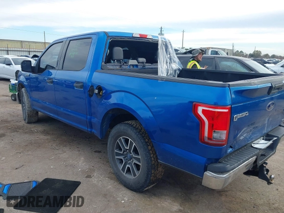 2016 Ford F-150 XL with VIN 1FTEW1CF9GKD45231, listed as a IAAI auction lot 41346634 with 126,885 mi miles and . Bid and sale history available at DreamBid. Image 3.