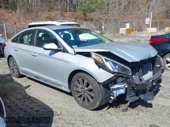 2015 Hyundai Sonata Limited with VIN 5NPE34AF2FH035464, listed as a IAAI auction lot 41824698 with 130,801 mi miles and . Bid and sale history available at carsss.com. Image 1.