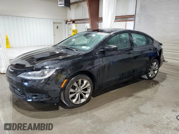 2015 Chrysler 200 S z VIN 1C3CCCBB3FN629045, wystawiony jako Copart lot #60841335 z przebiegiem 114 966 mil mil oraz Szkoda całkowita • Salvage title. Historia ofert i sprzedaży dostępna na DreamBid. Obrazek 1.