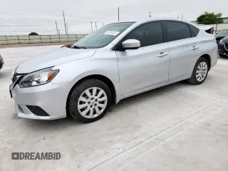 2019 Nissan Sentra S with VIN 3N1AB7AP2KY305711, listed as a Copart auction lot 59310635 with 136,344 mi miles and Salvage title. Bid and sale history available at DreamBid. Image 1.