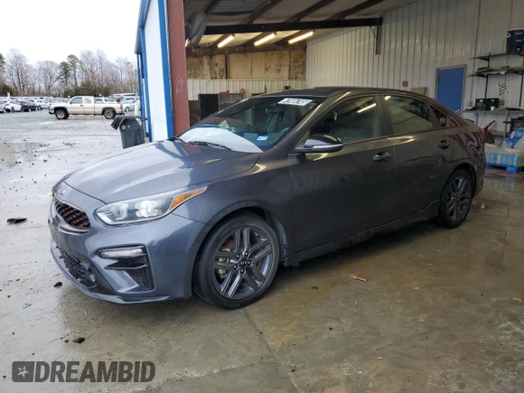 2020 Kia Forte GT-Line with VIN 3KPF34AD1LE251776, listed as a Copart auction lot 47484745 with 39,618 mi miles and Clean Title. Bid and sale history available at carsss.com. Image 1.