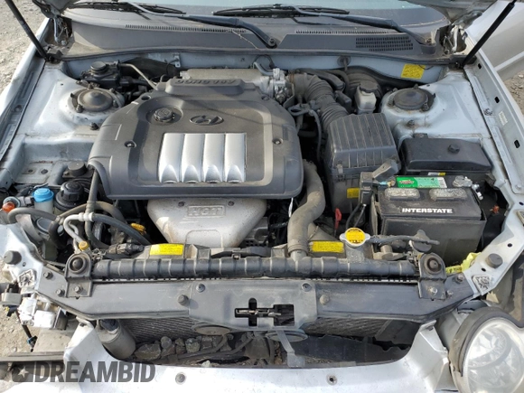 2003 Hyundai Sonata with VIN KMHWF25S03A881792, listed as a Copart auction lot 43432105 with 135,706 mi miles and Salvage Title. Bid and sale history available at carsss.com. Image 12.