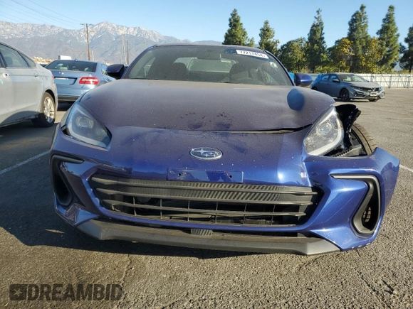 2023 Subaru BRZ Limited with VIN JF1ZDBF10P8705809, listed as a Copart auction lot 77217454 with 8,183 mi miles and Salvage Title. Bid and sale history available at carsss.com. Image 5.