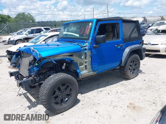 2016 Jeep Wrangler Black Bear with VIN 1C4AJWAG4GL176980, listed as a IAAI auction lot 42744445 with 58,011 mi miles and . Bid and sale history available at DreamBid. Image 17.