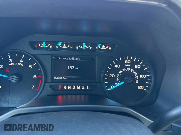 2016 Ford F-150 XL with VIN 1FTEX1CF9GKE42457, listed as a Copart auction lot 49631435 with 164,492 mi miles and Clean Title. Bid and sale history available at carsss.com. Image 8.